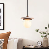 Alden Quartz Travertine Pendant Light, detail view 5