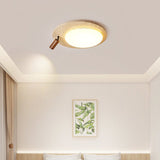 Calia Dune Travertine Ceiling Light, detail view 2