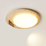 Calia Dune Travertine Ceiling Light, detail view 12