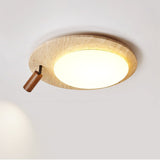 Calia Dune Travertine Ceiling Light, detail view 5
