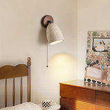 Elara Sky Travertine Wall Light, detail view 2