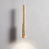 Flora Line Travertine Pendant Light, detail view 4
