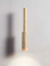 Flora Line Travertine Pendant Light, detail view 6