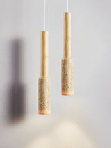 Flora Line Travertine Pendant Light, detail view 7