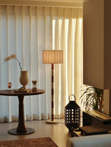 Haven Linden Travertine Floor Lamp, detail view 3