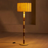 Haven Linden Travertine Floor Lamp, detail view 4