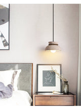 Lucen Shade Travertine Pendant Light, detail view 6