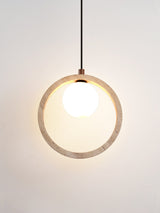 Maren Juniper Travertine Pendant Light, detail view 11