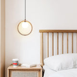 Maren Juniper Travertine Pendant Light, detail view 4