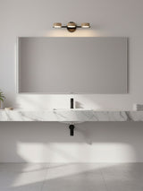 Nella Oak Travertine Wall Light, detail view 8