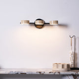 Nella Oak Travertine Wall Light, detail view 16