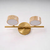 Nella Oak Travertine Wall Light, detail view 19