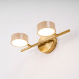 Nella Oak Travertine Wall Light, detail view 20