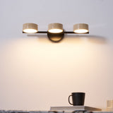 Nella Oak Travertine Wall Light, detail view 29