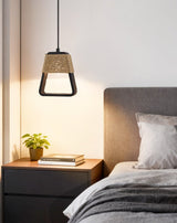 Riven Bay Travertine Pendant Light, detail view 6