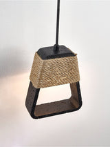 Riven Bay Travertine Pendant Light, detail view 13