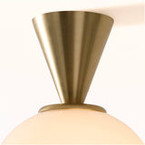 Seren Terra Glass Ceiling Light, detail view 14
