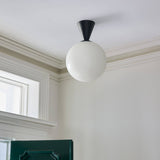 Seren Terra Glass Ceiling Light, detail view 2