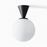 Seren Terra Glass Ceiling Light, detail view 4
