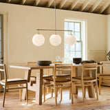 Solen Halo Glass Pendant Light, detail view 3