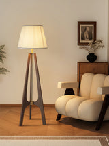 Cora Vale Wood Floor Lamp, detail view 4