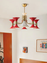 Eden Rain Brass Chandelier, detail view 12