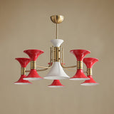Eden Rain Brass Chandelier, detail view 19