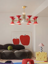 Eden Rain Brass Chandelier, detail view 14