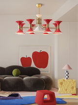 Eden Rain Brass Chandelier, detail view 8
