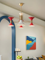 Eden Rain Brass Chandelier, detail view 10