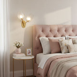 Auria Mist Glass Wall Light, detail view 11