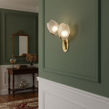 Auria Mist Glass Wall Light, detail view 12