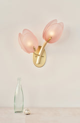 Auria Mist Glass Wall Light, detail view 18
