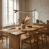 Briar Quartz Wood Pendant Light, detail view 10