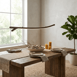 Briar Quartz Wood Pendant Light, detail view 6
