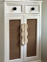 Celine Prism Travertine Cabinet Handle, detail view 6