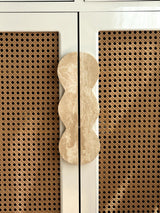 Celine Prism Travertine Cabinet Handle, detail view 7