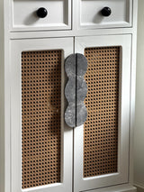 Celine Prism Travertine Cabinet Handle, detail view 3