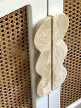 Celine Prism Travertine Cabinet Handle, detail view 9