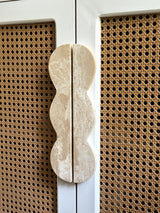 Celine Prism Travertine Cabinet Handle, detail view 11