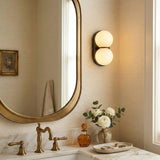 Elara Sol Glass Wall Light, detail view 21
