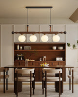 Briar Halo Glass Pendant Light, detail view 9