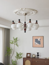 Seren Vine Glass Chandelier, detail view 11