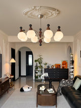 Seren Vine Glass Chandelier, detail view 32
