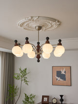 Seren Vine Glass Chandelier, detail view 2