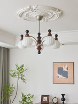 Seren Vine Glass Chandelier, detail view 20