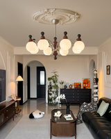 Seren Vine Glass Chandelier, detail view 27