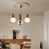 Seren Vine Glass Chandelier, detail view 10