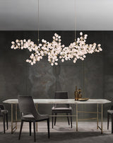 Elara Pine Glass Chandelier, detail view 44