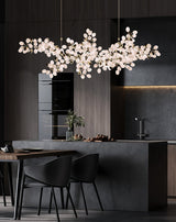 Elara Pine Glass Chandelier, detail view 46